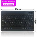 ⌨️📱 Mini Bluetooth Wireless Keyboard – Rechargeable Multi-Language