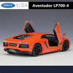 1:24 Lamborghini Aventador LP700-4 Alloy Sports Car Model Diecast Metal Racing Vehicles Car Model Simulation Kids Toy Gift
