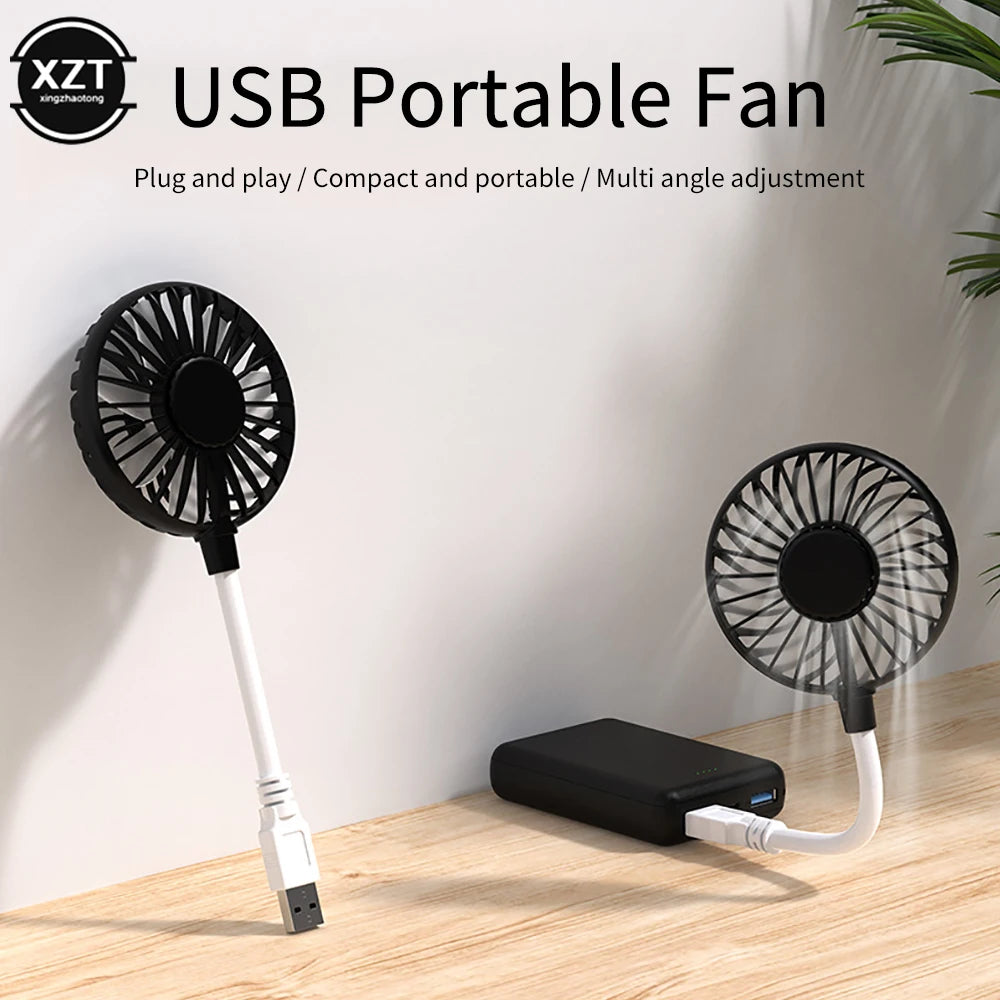 🌬️🔌 Creative Mini USB Fan – Plug & Play Portable Cooling