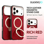 Leather iPhone Case – MagSafe Magnetic Shockproof Cover