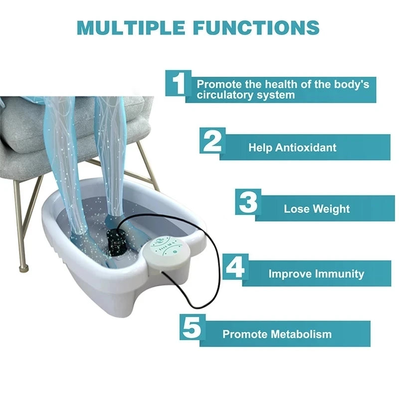 Ionic Detox Foot Spa with Vibration Massage