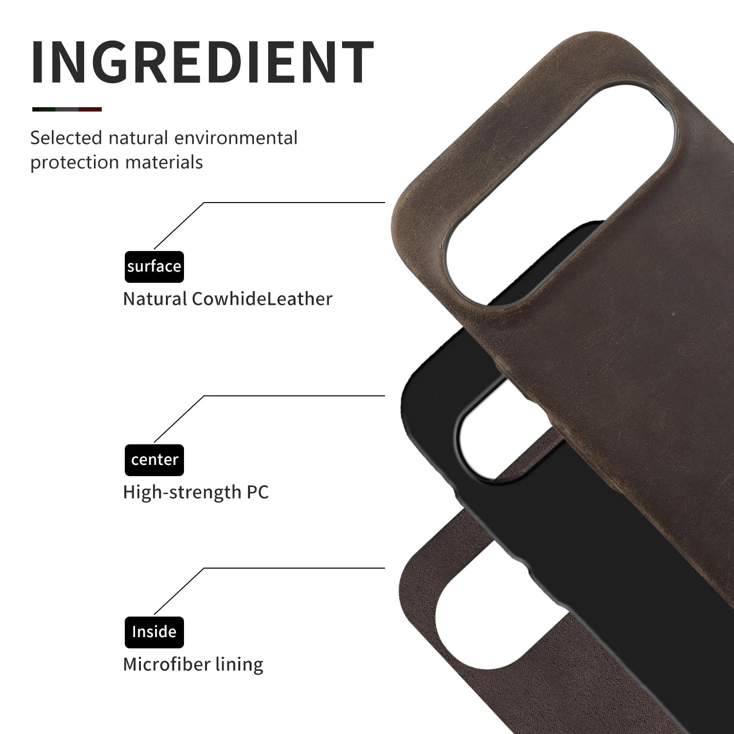 MagSafe Magnetic Genuine Leather Case for Google Pixel Series