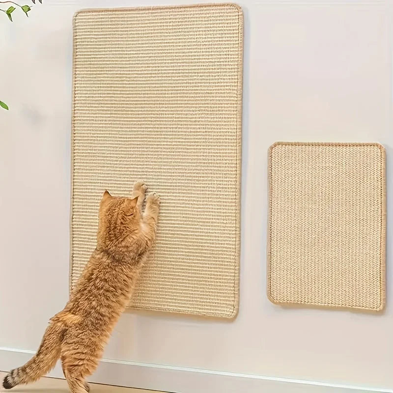 A sturdy and thick cat scratch board - free of clutter, sofa safety, used for exercise and relaxation