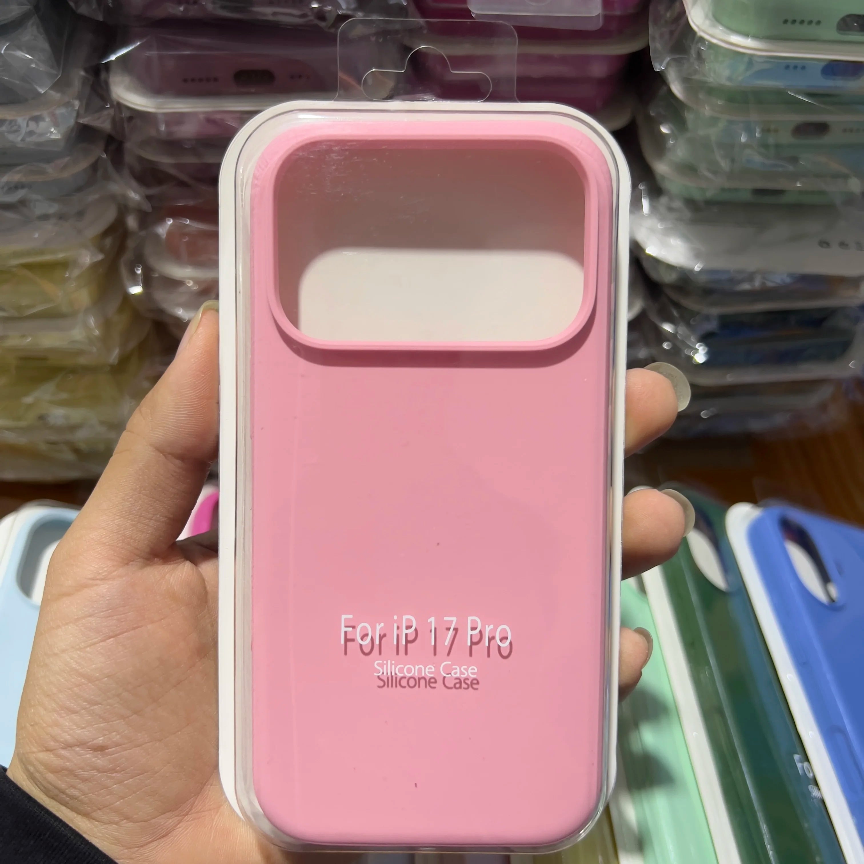 🍭📱 Official Liquid Silicone Skin-Feel Case for iPhone 17 Air / 16 / 15 / 14 / 17 Pro Max