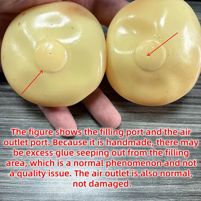 Potato Squishy Stress Ball – Soft Non-Rebound Sensory Fidget Toy