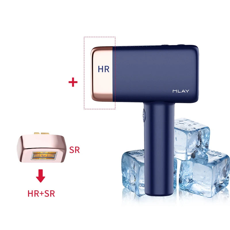 ✨ MLAY T14 IPL Hair Removal Device | ICE Cool Laser Epilator 3-in-1 ❄️ | 500,000 Flashes Permanent Hair Reduction for Body & Face
