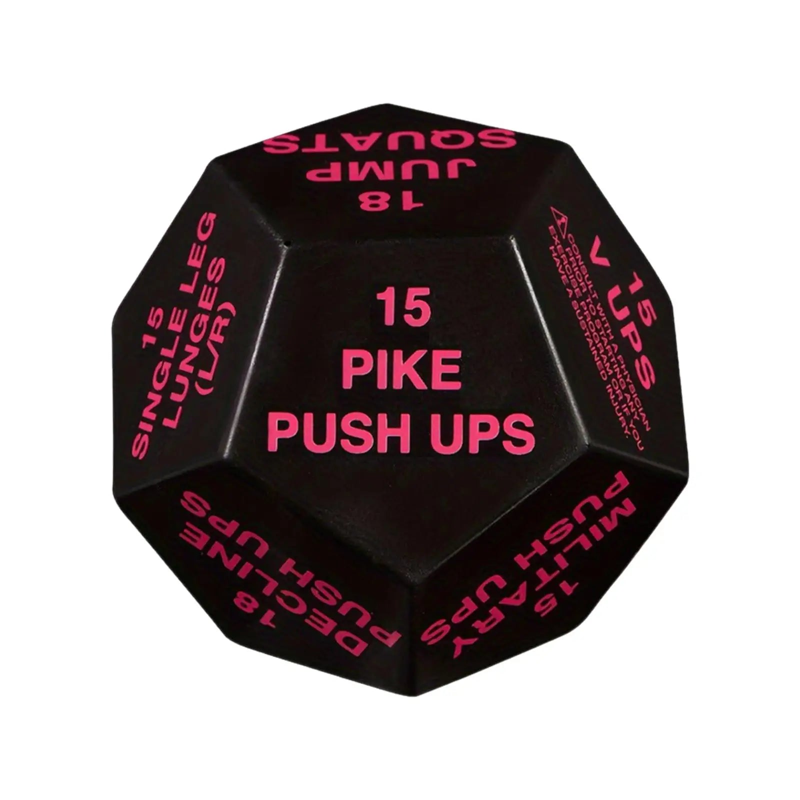 Cardio Plyometrics Stretching Workout Dice