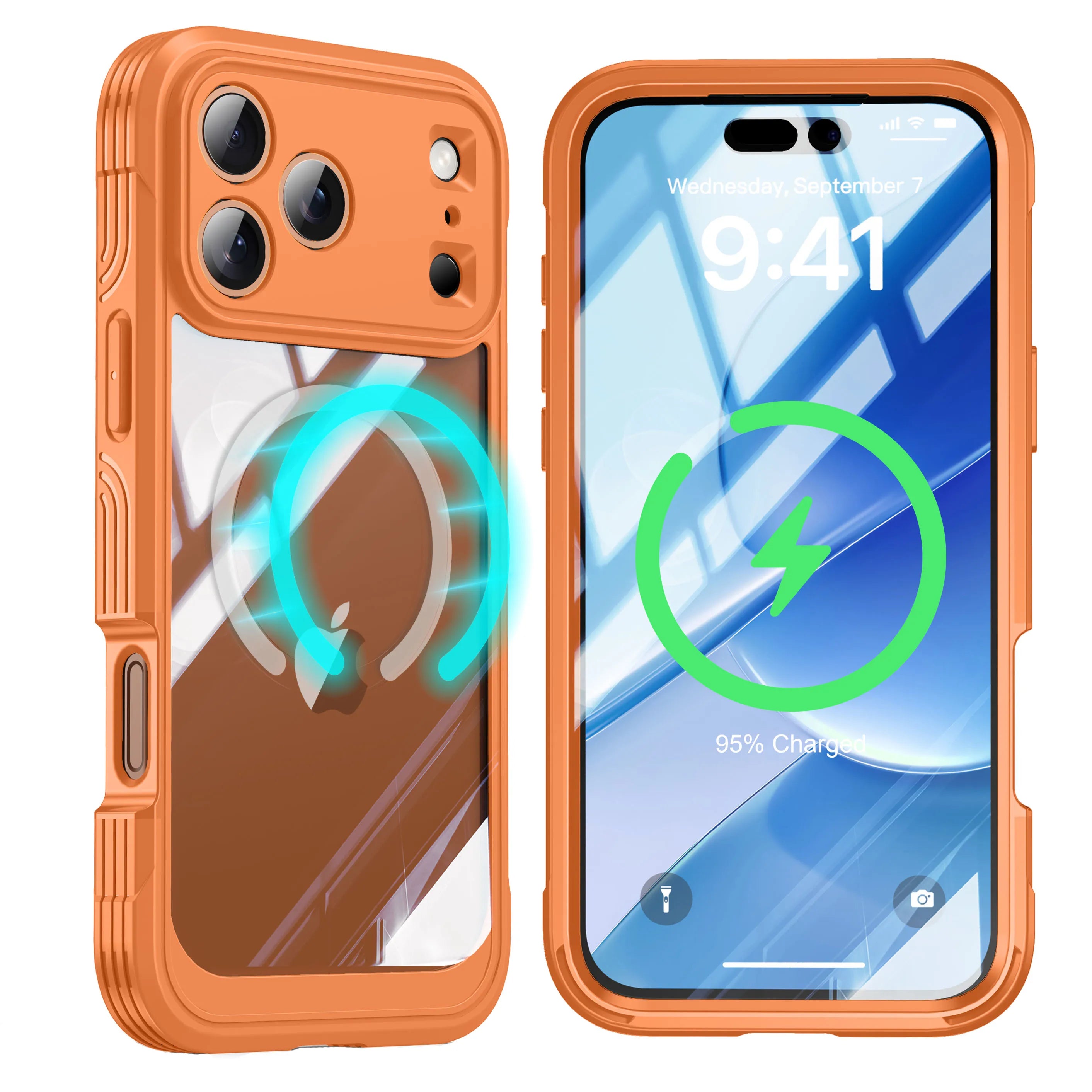 🧲📱 Durable Non-Slip Magnetic Wireless Charging Case for iPhone 17 Series