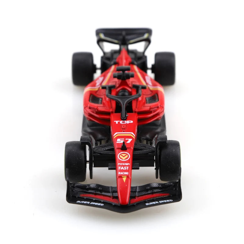 (Bagged) 1.43 Alloy Model Racing Car Toy, Exquisite Formula Alloy Pullback Racing Car, Children's Toy, Best Birthday Gift.