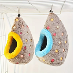 🦜❄️ Autumn Winter Plush Warm Nest for Parrots & Budgies