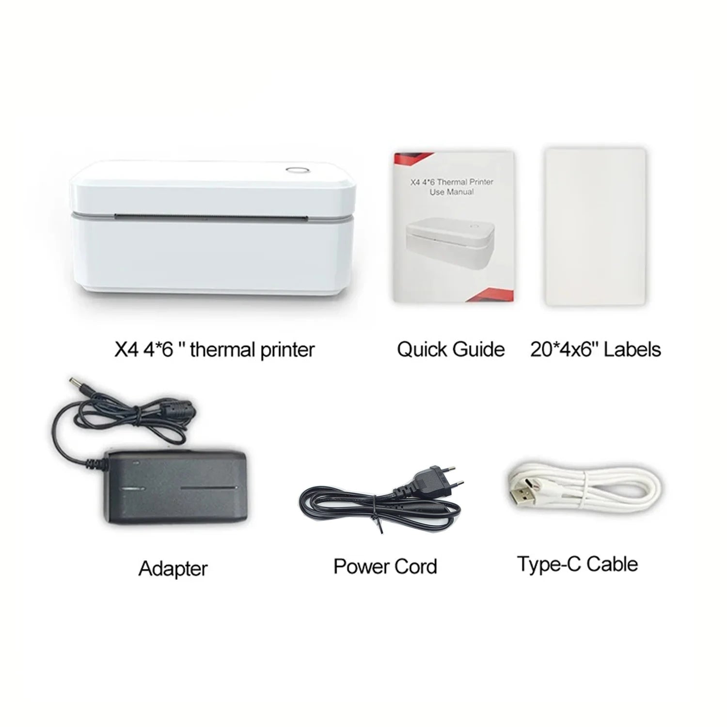 🏷️📦 Marklife X4 Thermal Label Printer – 4x6 Bluetooth Shipping Printer