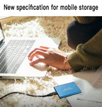 🚀 Portable SSD 1TB–16TB External Hard Drive – USB 3.1 Type-C High-Speed Solid State Drive for Phone, Laptop & Mac 💾⚡