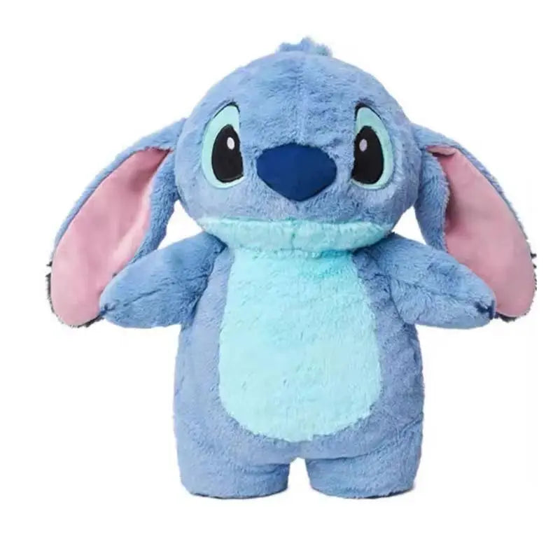 Stitch Plush Hot Water Bottle – Extra Large Hand Warmer & Cozy Gift 💙✨