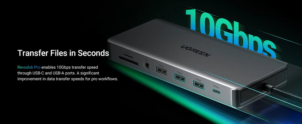 💻🚀 UGREEN 13-in-1 USB-C Hub – Triple Display 4K60Hz Dock