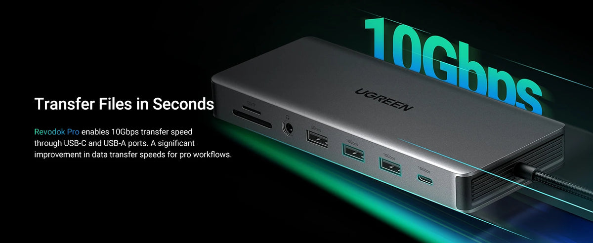 💻🚀 UGREEN 13-in-1 USB-C Hub – Triple Display 4K60Hz Dock