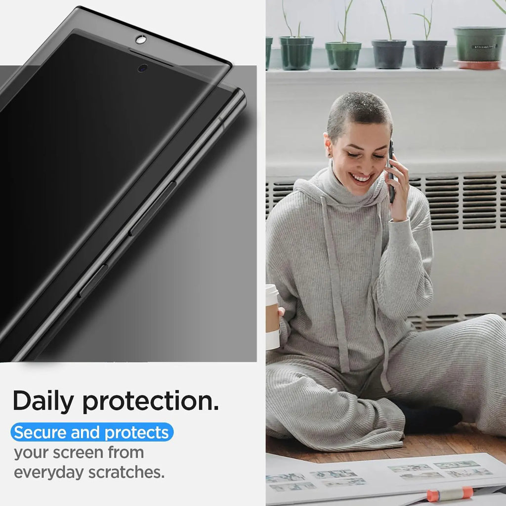 2-Pack Privacy Tempered Glass Screen Protector for Samsung Galaxy S22 Series
