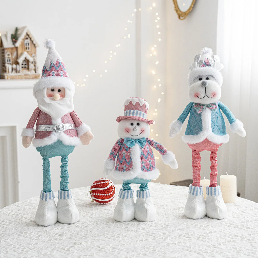 Christmas Santa, Snowman & Reindeer Decorations