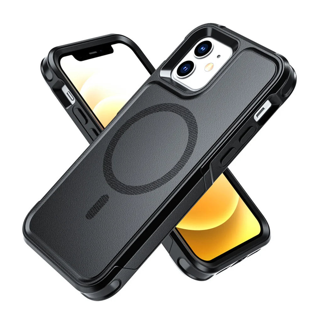 MagSafe Magnetic Military-Grade Shockproof Case for iPhone