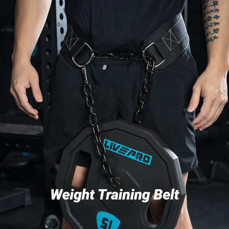 🏆 Premium Weighted Dip Belt with Chain – Build Real Upper Body Power