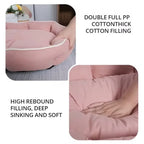 🛋️🐾 Large Pet Sofa Bed – Winter Warm Dog & Cat Sleeping Cushion