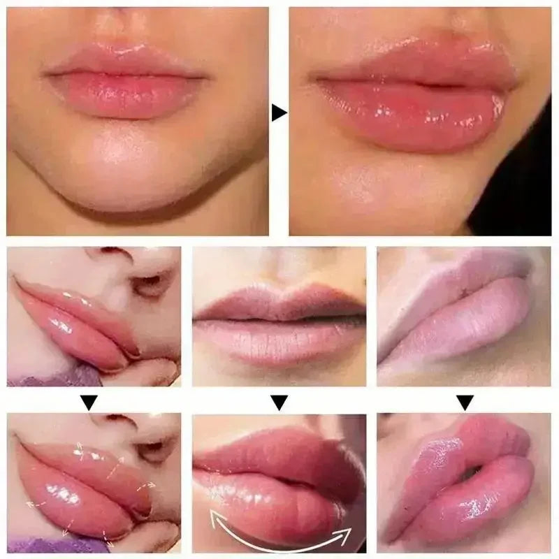 Ginger And Mint Lip Plumper Oil Radiant, Plumping Lip Volumizing Serum for Smoother, Fuller Lips for Youthful and Sexy Look