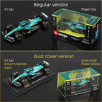 1:43 Aston Martin AMR25 F1 Die‑Cast Model Car – 2025 Alonso #14 & Stroll #18 Miniature Racing Collectible