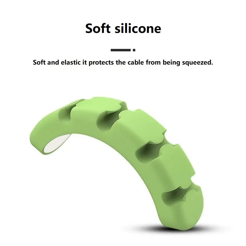 🎀🔌 Cute Cable Holder Desk Organizer – Cord Protector