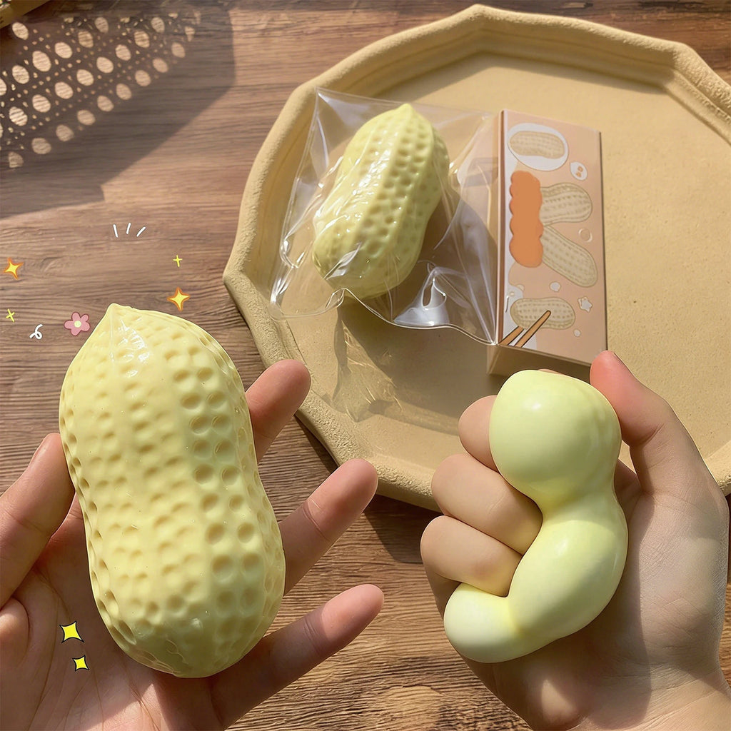 Fruit Mochi Squishy Toys – Mini Kawaii TPR Stress Relief Fidget