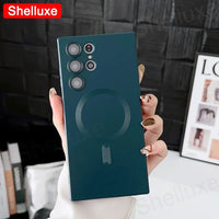 Dark Green / For Galaxy S25 Plus