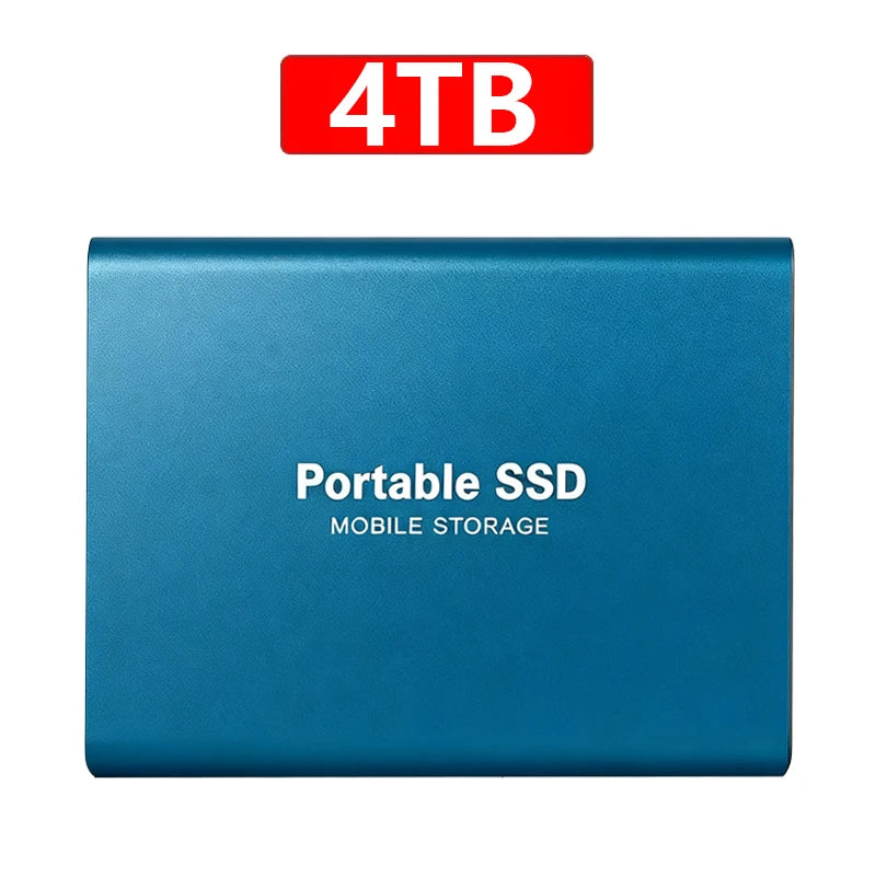 🚀 Portable SSD 1TB–16TB External Hard Drive – USB 3.1 Type-C High-Speed Solid State Drive for Phone, Laptop & Mac 💾⚡