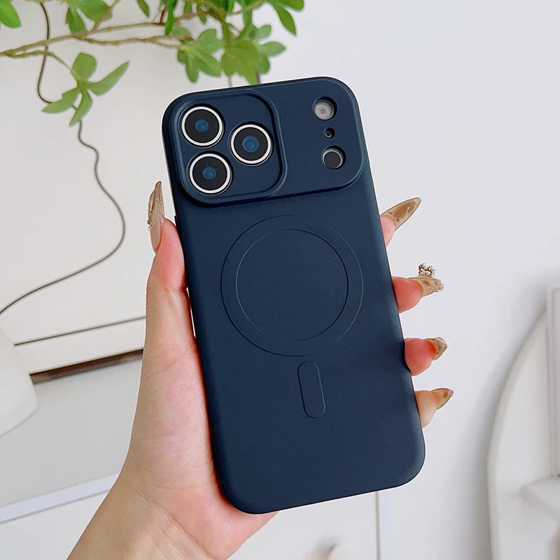 MagSafe Magnetic Liquid Silicone Case for iPhone 17 Series