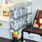 📦🔌 Desktop Data Cable Storage Box – Dustproof Large Capacity Organizer