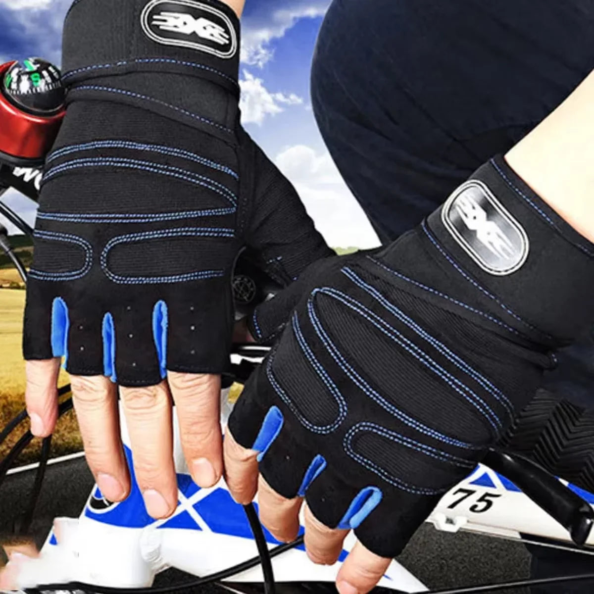Weightlifting Wristband Fitness Training Gloves
