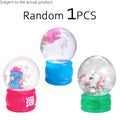 Snow Globe Fidget Squeeze Toy – Sensory Stress Relief Fidget