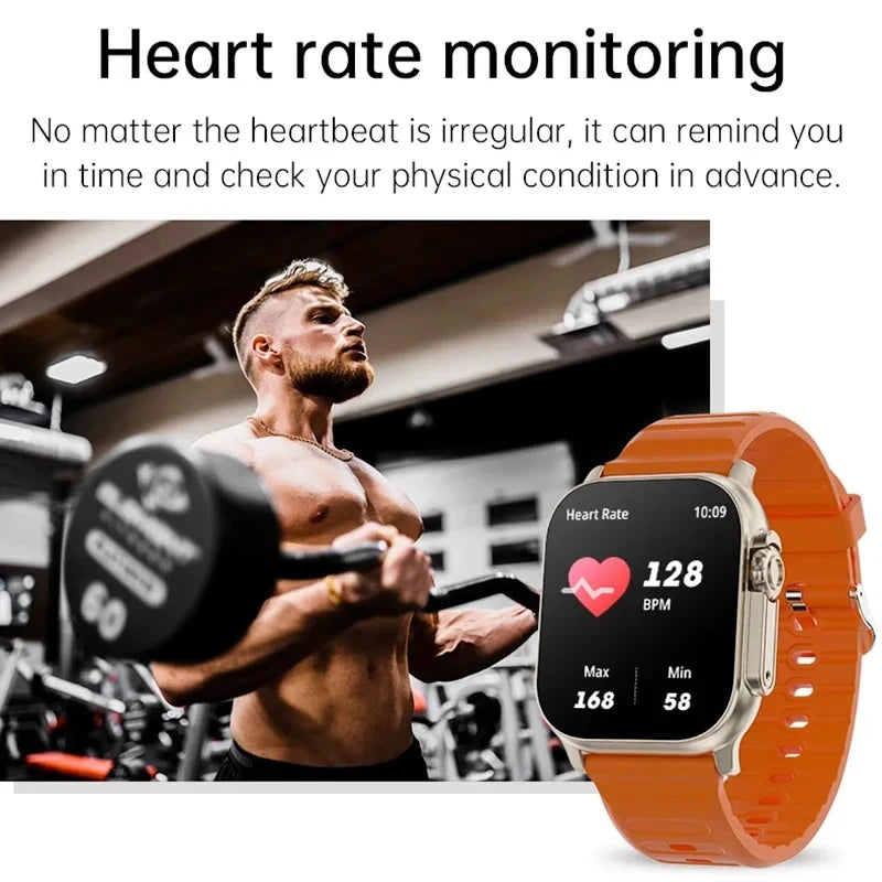 Original T900 Ultra 2 Smart Watch 1.93" (49mm) Bluetooth Call NFC Wireless Charging | Heart Rate & SpO2 Fitness Tracker for Android & iOS