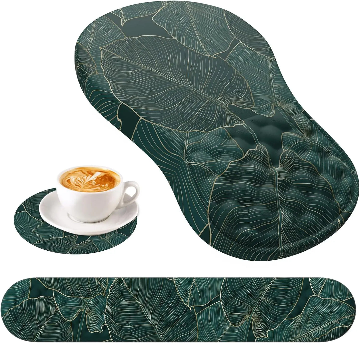 🖱️💖 Ergonomic Wrist Mouse Pad – Memory Foam Pain Relief Support