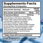 Parasite Blast Detox Complex – Gut Health & Immune Support Formula – 120 Capsules