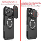 Shockproof Armor Phone Case – Protective Stand & Car Mount Cover