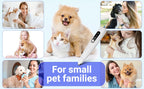 Portable Dog Paw Trimmer with LED Light – Cordless Nail Grinder for Pets