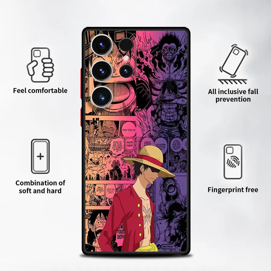 Anime One Pieces TPU Phone Case for Samsung