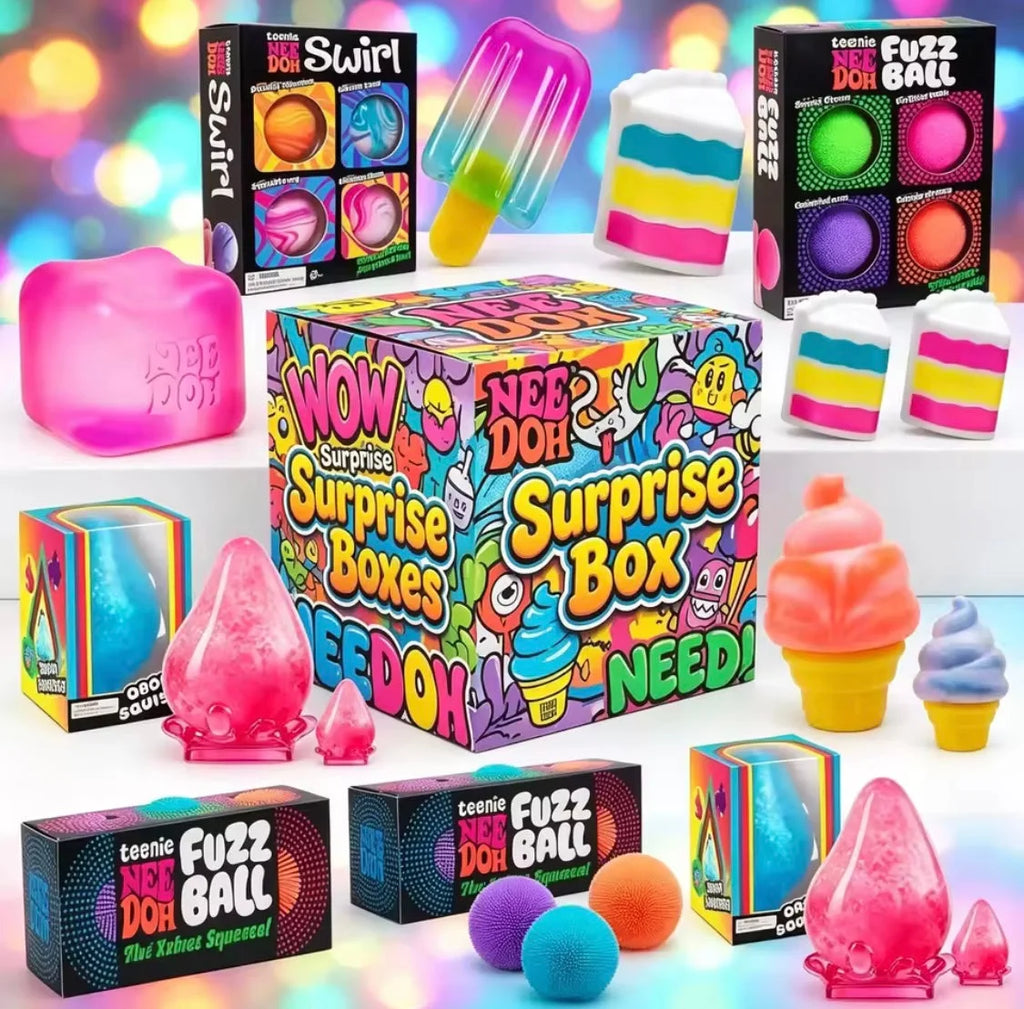 Surprise Blind Box Squeeze Toy – Slow-Rebound Sensory Fidget