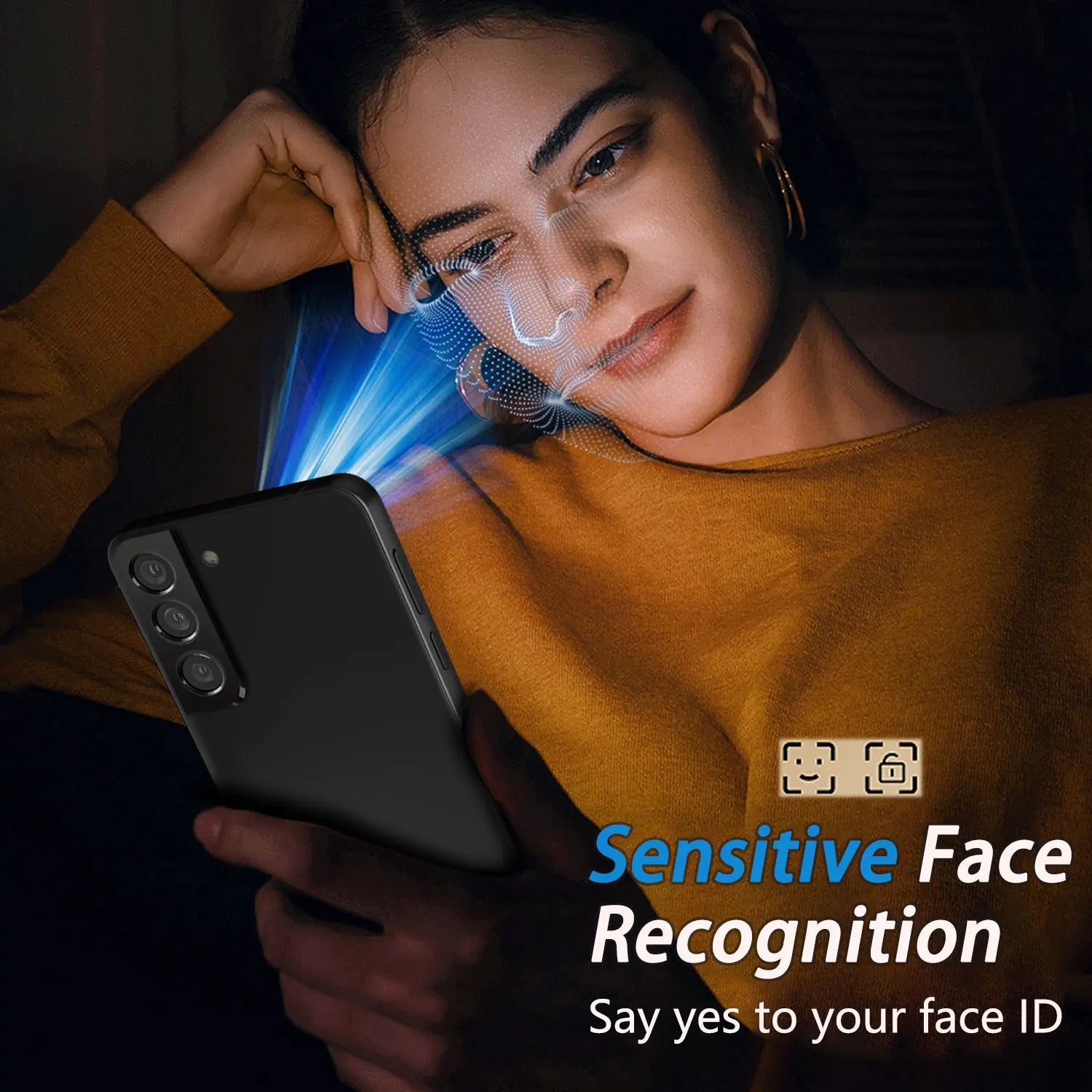 2-Pack Privacy Tempered Glass Screen Protector for Samsung Galaxy S22 Series