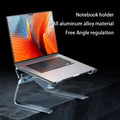 💻⬆️ P68 / P69 Aluminum Alloy Laptop Stand – Double Vertical Cooling Design