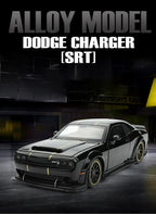 1:32 Dodge Challenger SRT Hellcat Redeye V8 Alloy Metal Diecast Model American Muscle Sports Car Collection For Hobby Decor