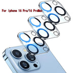 2/4PCS 9H HD Camera Lens Protector for iPhone 16 Pro / Pro Max