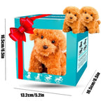 🎁 Birthday Gift Stuffed Animal 🐶 Realistic Robotic Puppy 🤖 Interactive Robot Dog 🐾 Barking, Tail Wagging & Walking Toy 🎂 Kids & Pet Lovers Gift 🎀