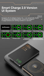 Magnetic Wireless Power Bank 5000/10000mAh | Fast Charging External Battery for iPhone 12‑17 Pro, Apple Watch & AirPods 🔋