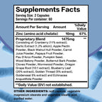 Parasite Blast Detox Complex – Gut Health & Immune Support Formula – 120 Capsules