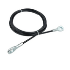 Multipurpose Portable Fitness Pulley Cable 🏋️‍♂️ | Steel Wire Rope Gym Attachment for Home & Gym Training (0.20"/5mm)