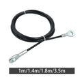 Multipurpose Portable Fitness Pulley Cable 🏋️‍♂️ | Steel Wire Rope Gym Attachment for Home & Gym Training (0.20"/5mm)